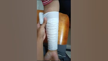 Reverse Spiral Bandage | Medical & Nursing #bandage