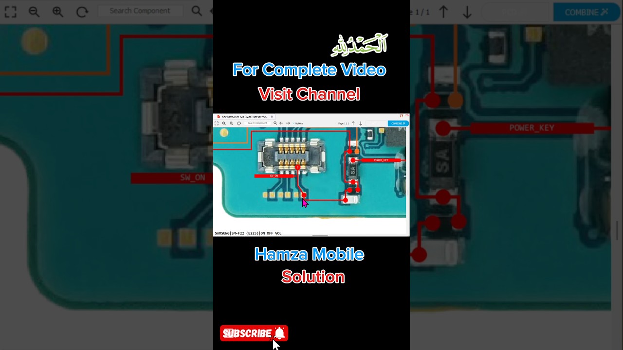 Samsung F22/SM-E225 ON OFF VS Volume Keys Not Working problem Solution.Samsung F22 power strip Ways✅