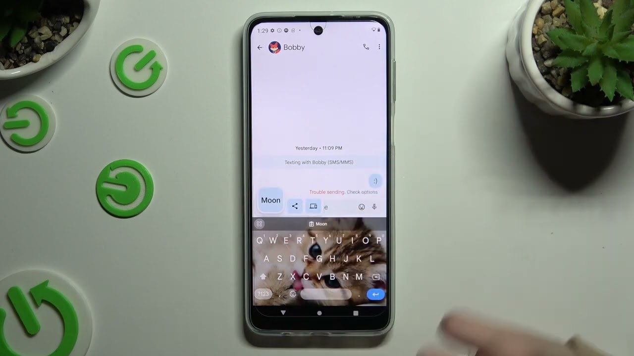 How to Activate Keyboard Clipboard on MOTOROLA Moto G54 Power?