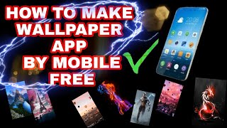 how to make wallpaper app for android by mobile  for free screenshot 5