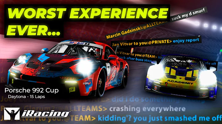 The most TOXIC race ive ever driven in iRacing...