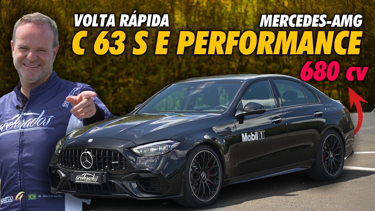 POLÊMICA NA VOLTA RÁPIDA! Mercedes-AMG C63 com motor 2.0 é mais rápido que o antigo V8?