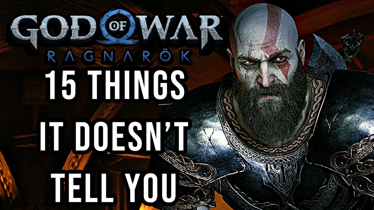 Things God of War Ragnarok Doesn't Tell You - God of War Ragnarok