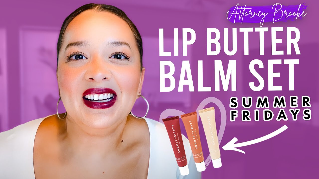 Summer Fridays Lip Butter Balm Set THE BEST YouTube