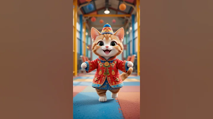 cat dance video 😹|cat cartoon video 😺#cartoon #catvideos thumbnail