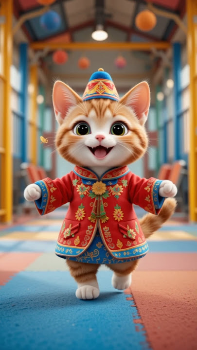 cat dance video 😹|cat cartoon video 😺#cartoon #catvideos