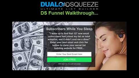 Dual Squeeze -  Free Automated List Building Funnel