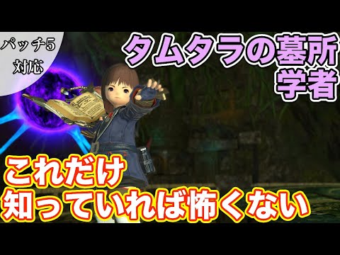 【FF14】タムタラの墓所に学者(ヒーラー)で挑戦【これだけ知っていれば怖くないヒーラー編 2021年版】