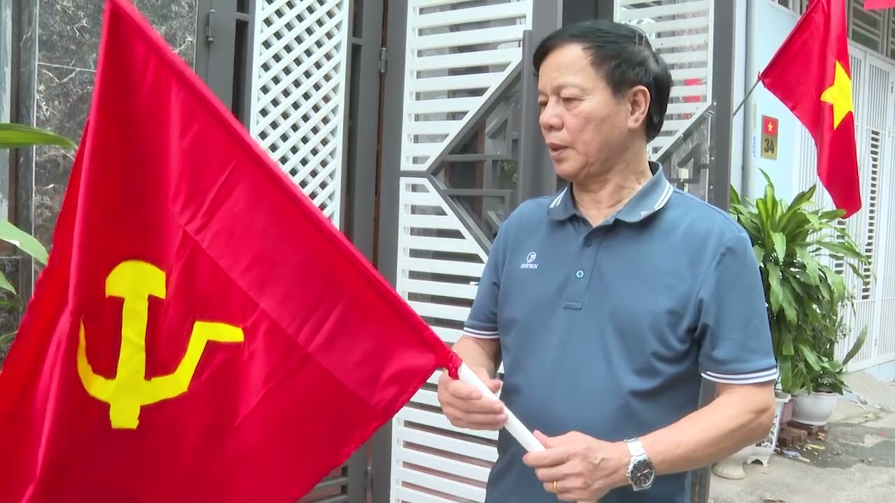 Phường Tân Hoà đồng loạt treo cờ, chỉnh trang đô thị đón Tết Nguyên đán