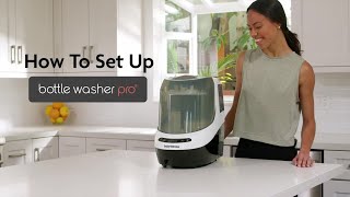 Baby Brezza: How To Setup The Bottle Washer Pro Advanced