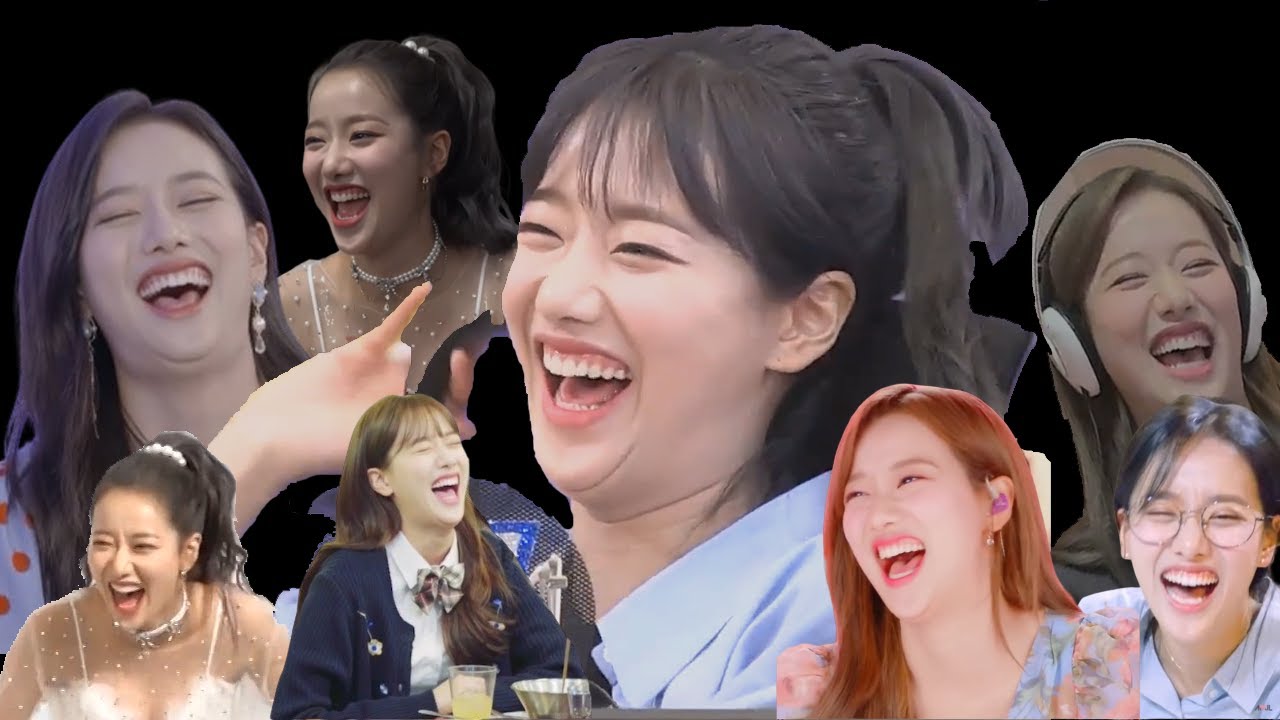 에이프릴 이나은 찐텐 웃음 모음zip