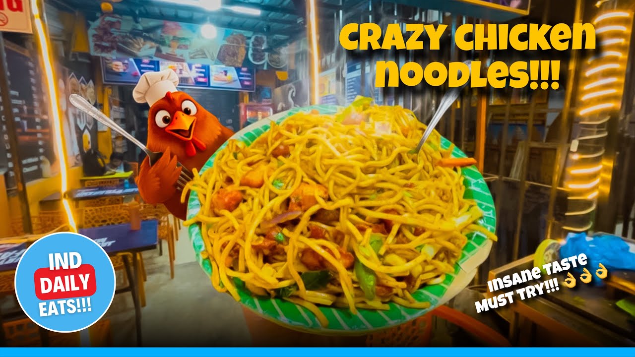 I have tried the crazy chicken noodles 😍 || DailyEatsindia #food #viral #dailyvlog #shorts 