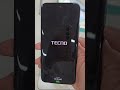 TECNO Speak 40 Pro+ startup & shutdown! #cellphones #shorts