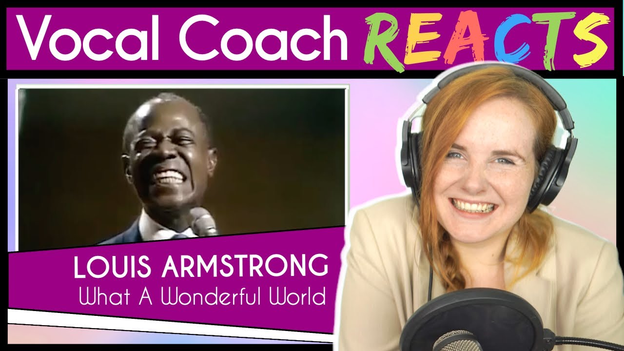Vocal Coach reacts to Louis Armstrong - What A Wonderful World