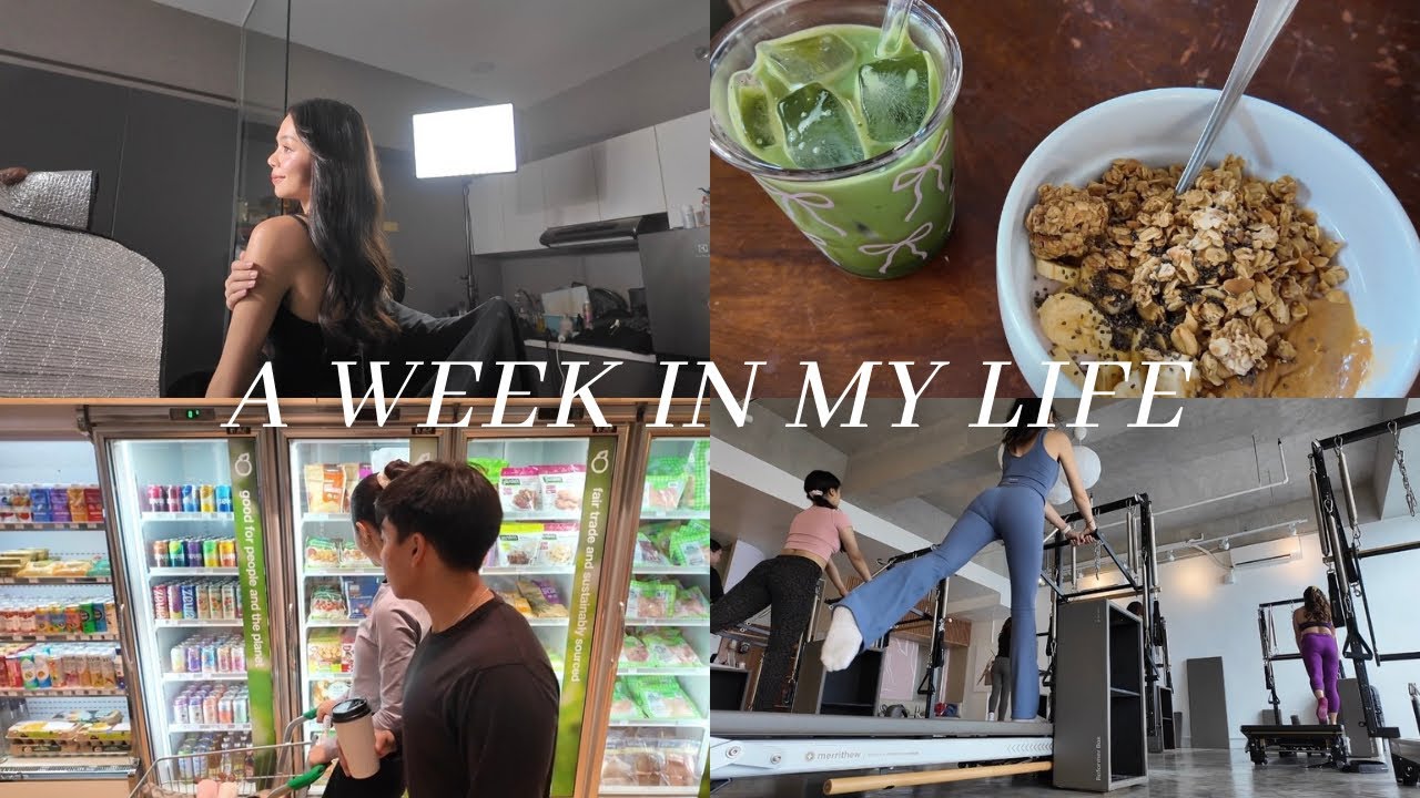 A week in my life: workouts, events, work & good eats  𐙚 ⋆˙⟡♡