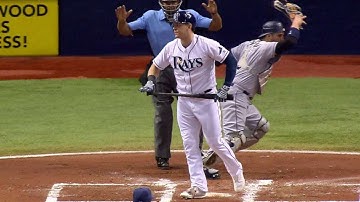 SD@TB: Morrison drives in Kiermaier on a hit-by-pitch