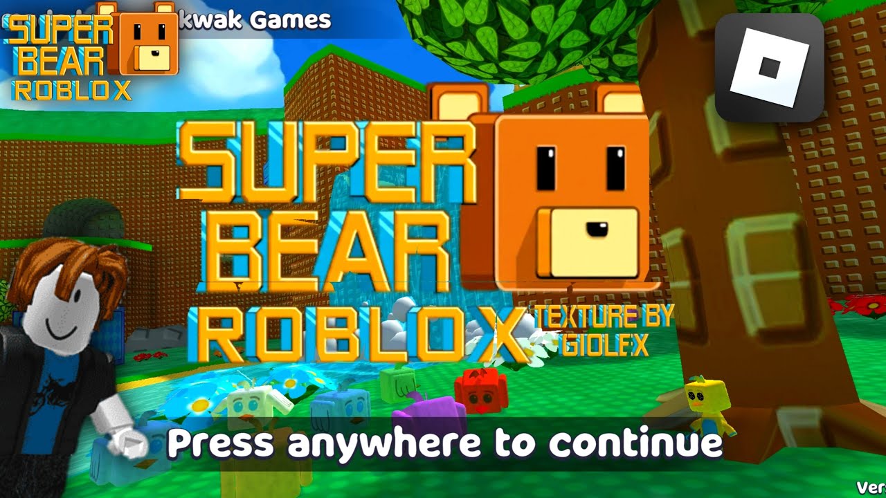 NEW ROBLOX UPDATE in Super Bear Adventure NEW TEXTURE Gameplay Walkthrough 