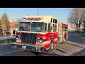 Full station tones oshawa fire spare p26  c25 responding