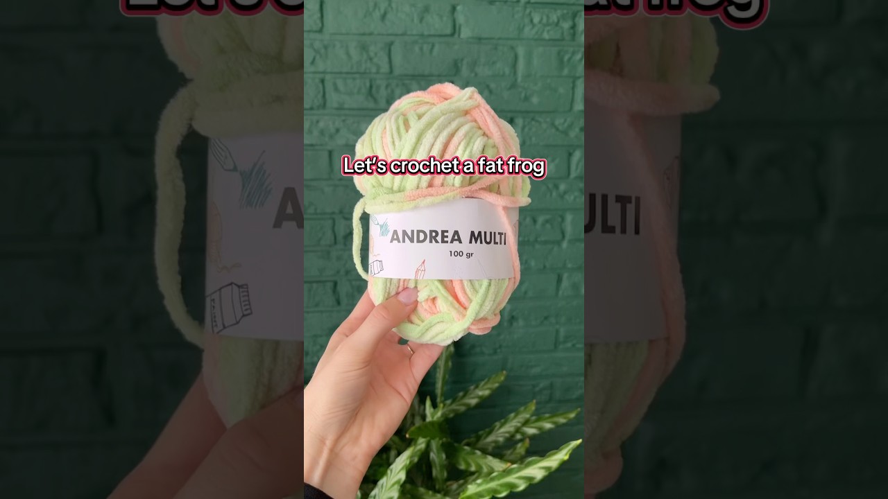 CROCHET A FAT LEGGY FROG | CROCHET INSPIRATION 