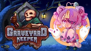 【Graveyard Keeper】First Look at This Game!!!【NIJISANJI EN | Maria Marionette】