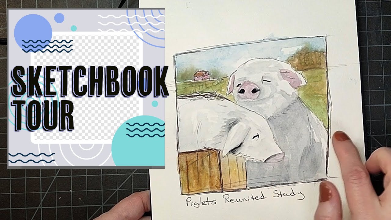 watercolor journal tour