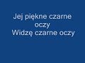 Ivan & Delfin - Jej czarne oczy Tekst