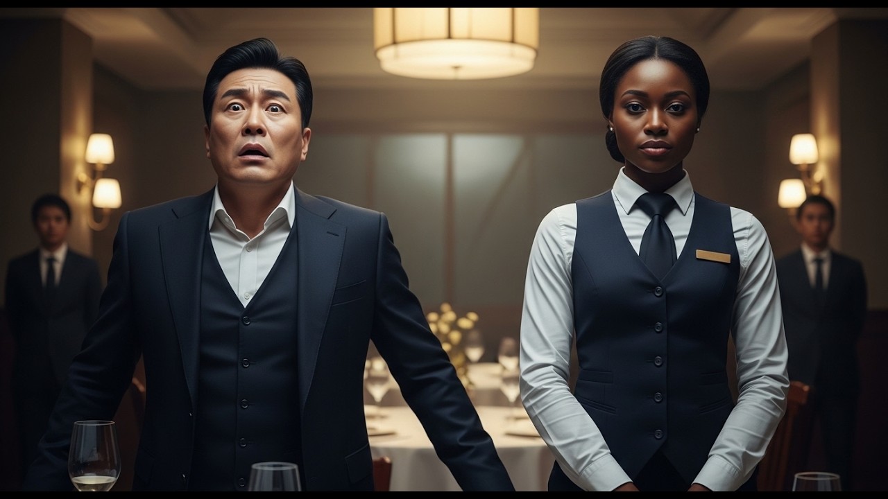 Korean Mafia Boss Insulted A Black Waitress — Seconds Later, The Entire Room Fell Silent
