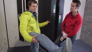 Offwidth Climbing: The Art of Knee Lock, aka how not to get stuck.