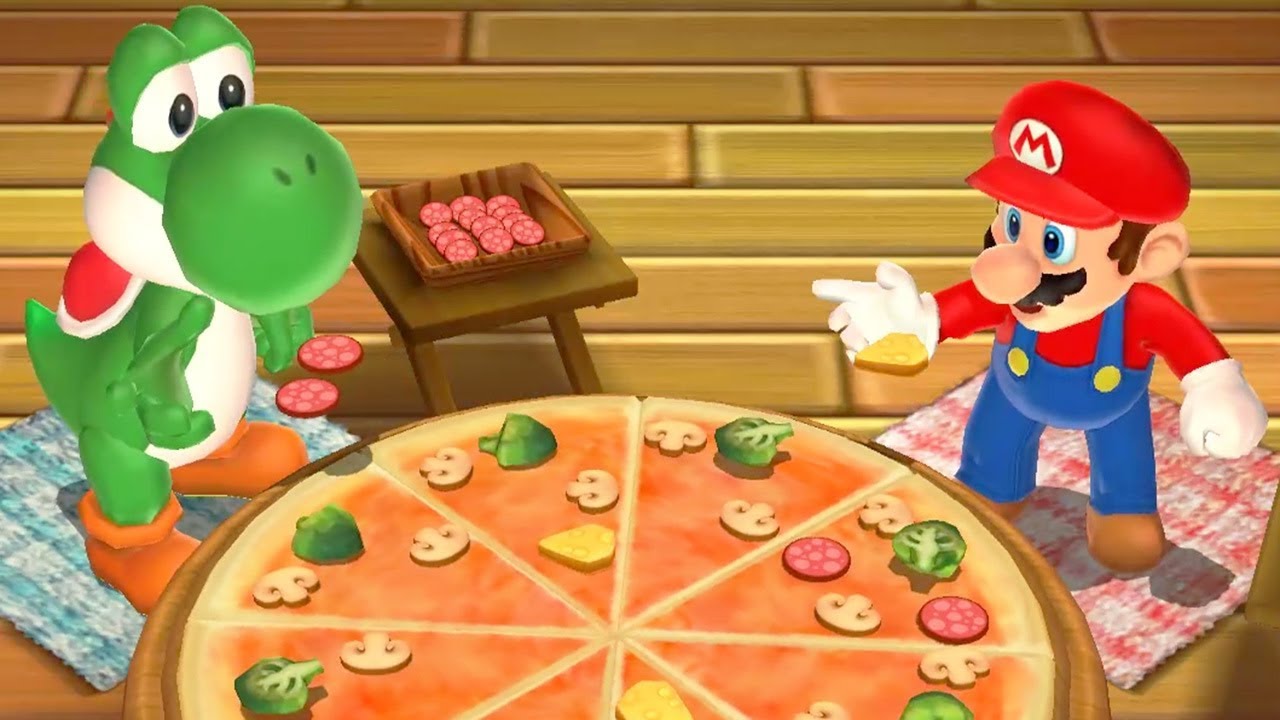 Mario Party 9 Garden Battle Yoshi Vs Mario All Funny Mini Games (Master Difficulty)