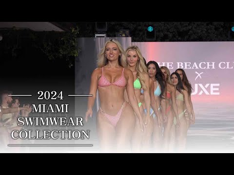 2024 MIAMI SWIMWEAR COLLECTION ✨｜4K｜#LINGERIEㅣMiami Swim Week® -The Shows
