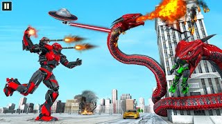 Snake Robot -Train Robot Games | TOP TRENDING  NEW ANDROID GAMES  2022 : screenshot 4