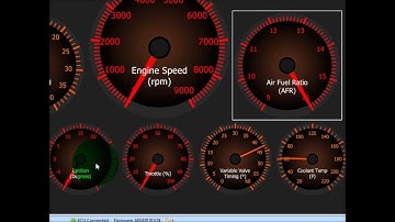 Radium EMS Tutorial: AEMTuner Dash Configuration