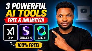 Grok, Seedance 2.0 and KLING Free And unlimited (No Limits)