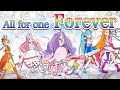 [MMD] All for one Forever  / プリキュア20周年 / プリキュアオールスターズF