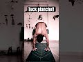 TUCK PLANCHE!! Arm balancing!! #shorts #calisthenics