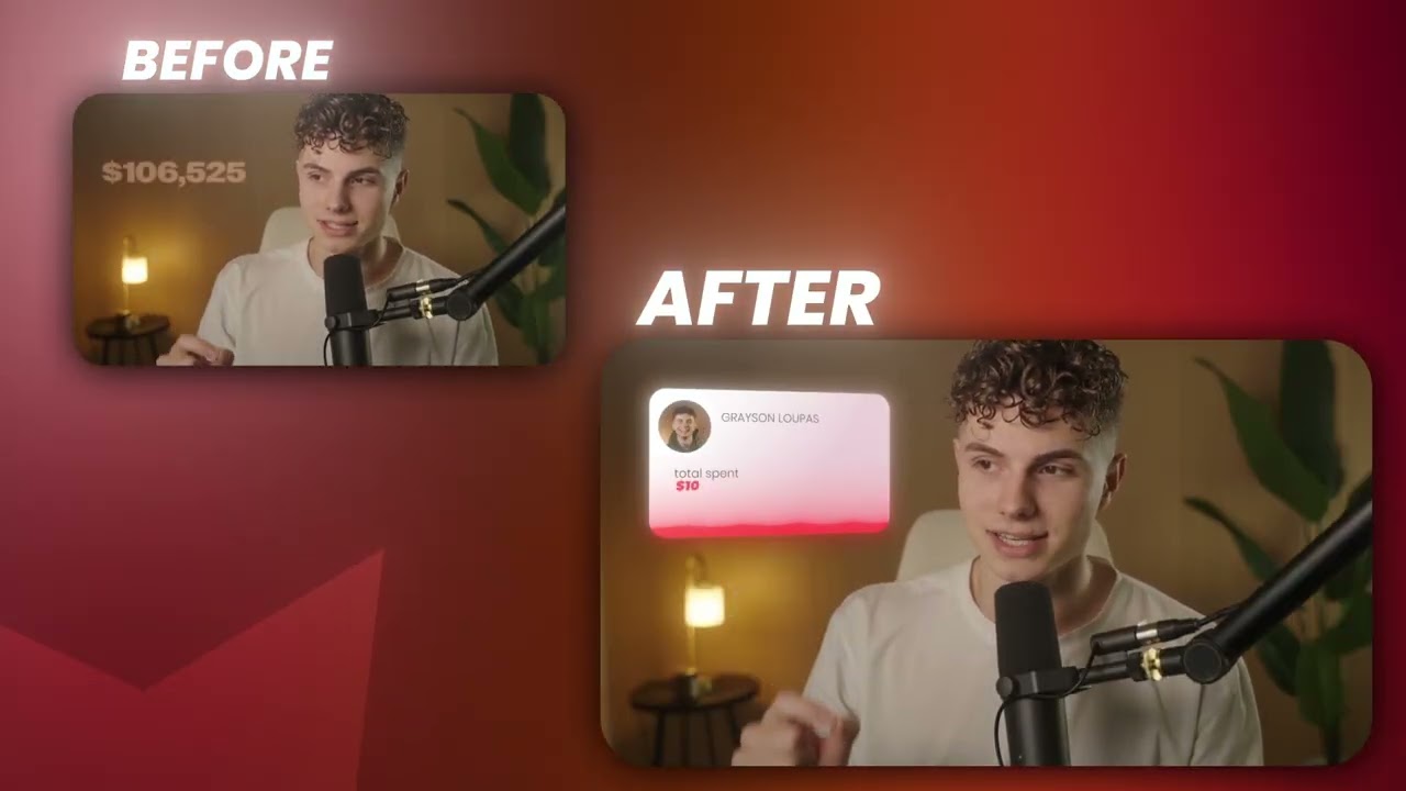 Professional talking head video