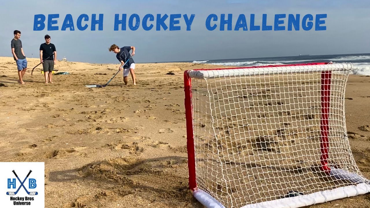 Beach Hockey Challenge YouTube