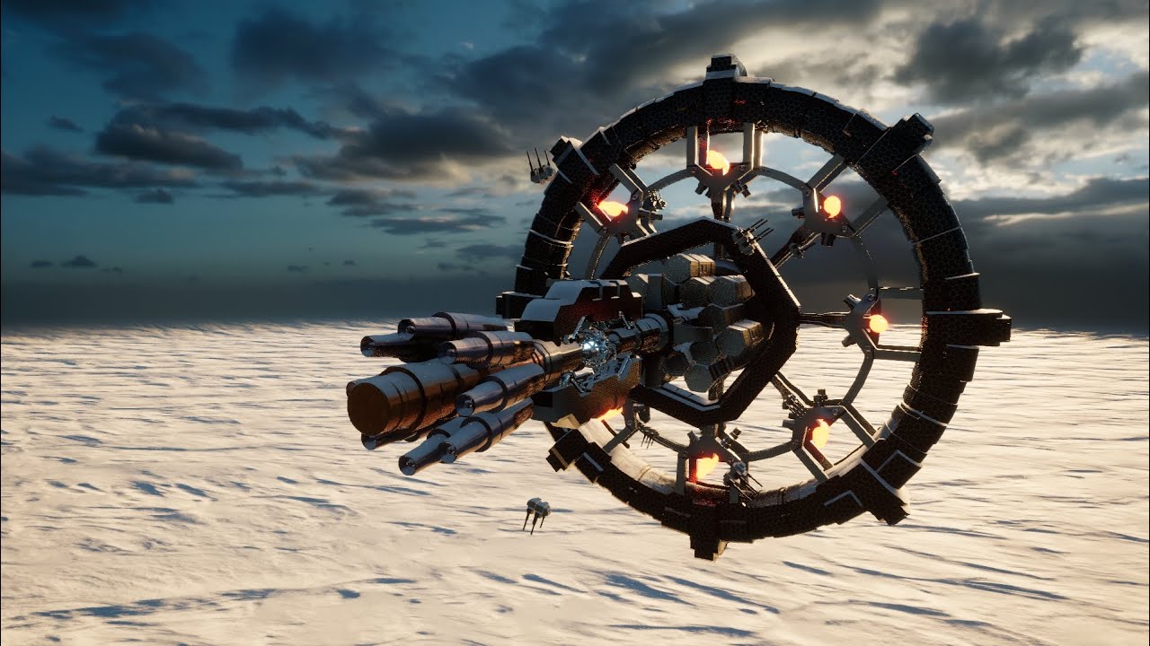 Space satellite Animations Create By TWINMOTION