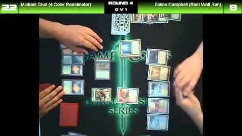 4 Color Reanimator vs Bant Wolf Run