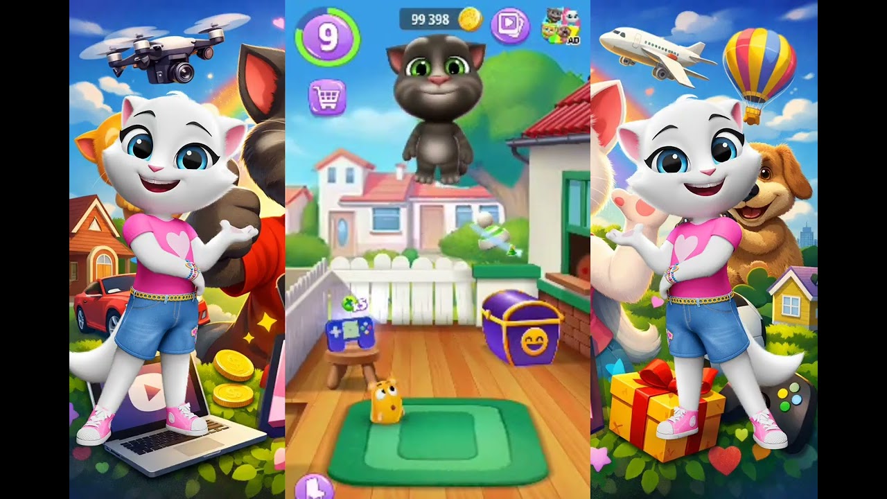 Talking Tom turned 9 years old.