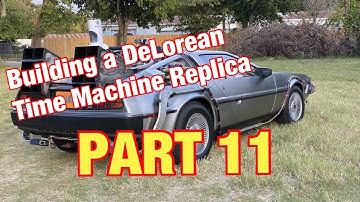 Building a Delorean Time Machine Replica - Part 11 - Flux boxes