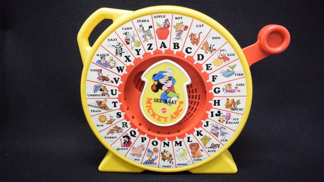 MATTEL/マテル・See'n Say/シーンセイ・Disney/ディズニー 「MICKEY