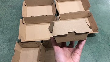 KY-B Corrugated Hamburger Box Forming Machine