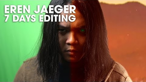 I transformed myself into EREN JAEGER | Inspired by Jalex Rosa