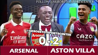 ASERNAL VS ASTON VILLA | ENGLISH PREMIER LEAGUE