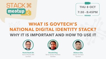 STACK-X: Meetup - What is GovTech