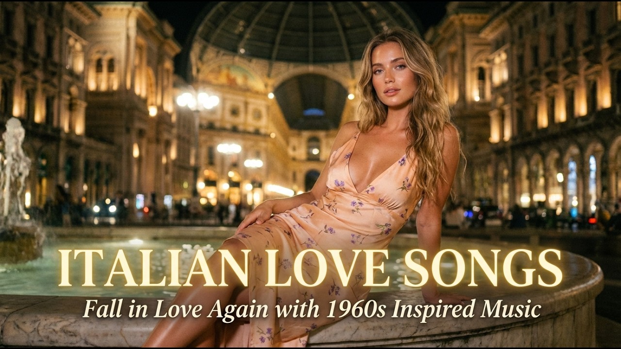 Romantic Italian Songs 💖 Fall in Love Again with 1960s Inspired Music | Amore Mio Music