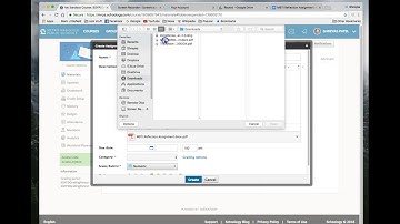 Schoology: Adding Assignments with Resources/Attachments
