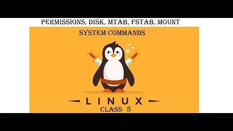 Mountpoints,permission set,partition,fstab,mtab in Linux