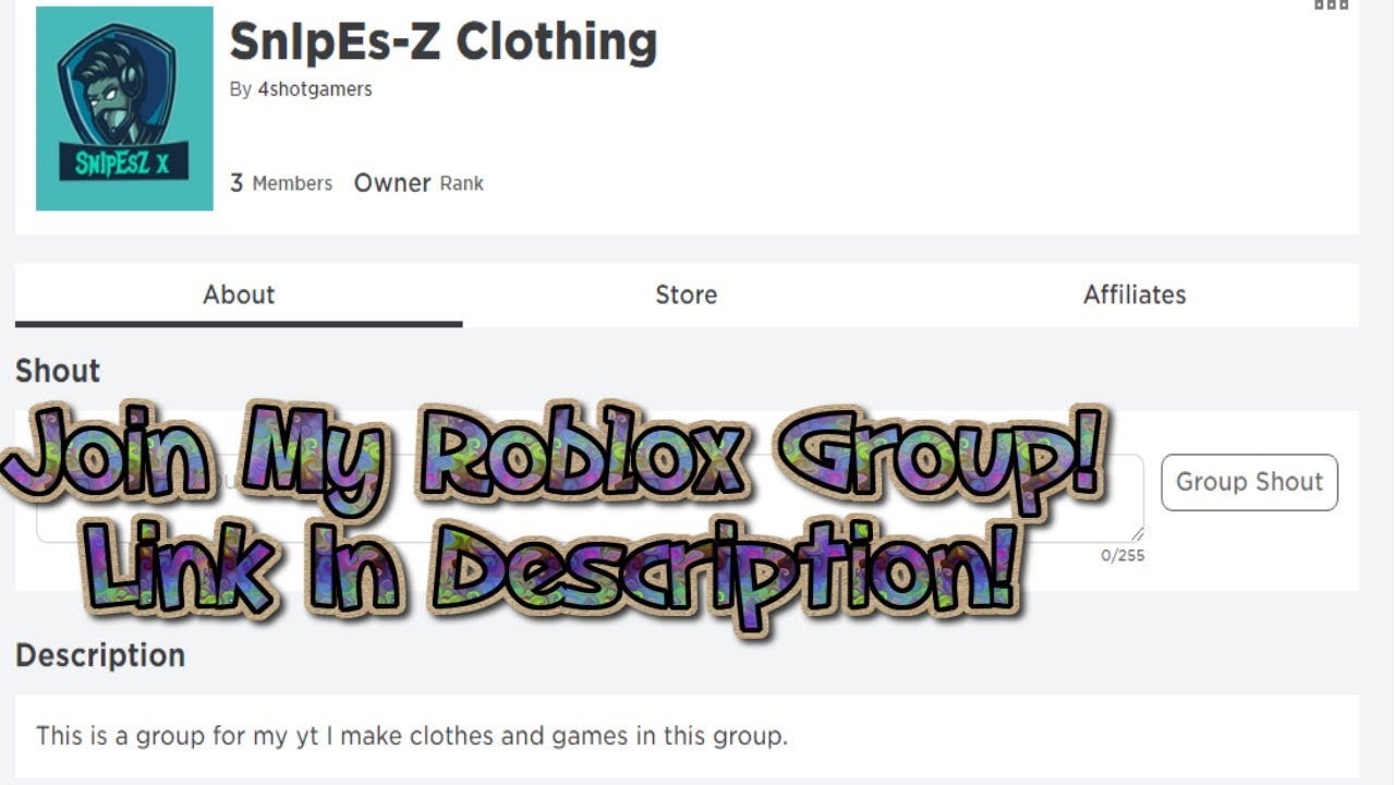 New Roblox Group Youtube